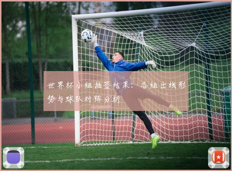 世界杯小组抽签结果：各组出线形势与球队对阵分析